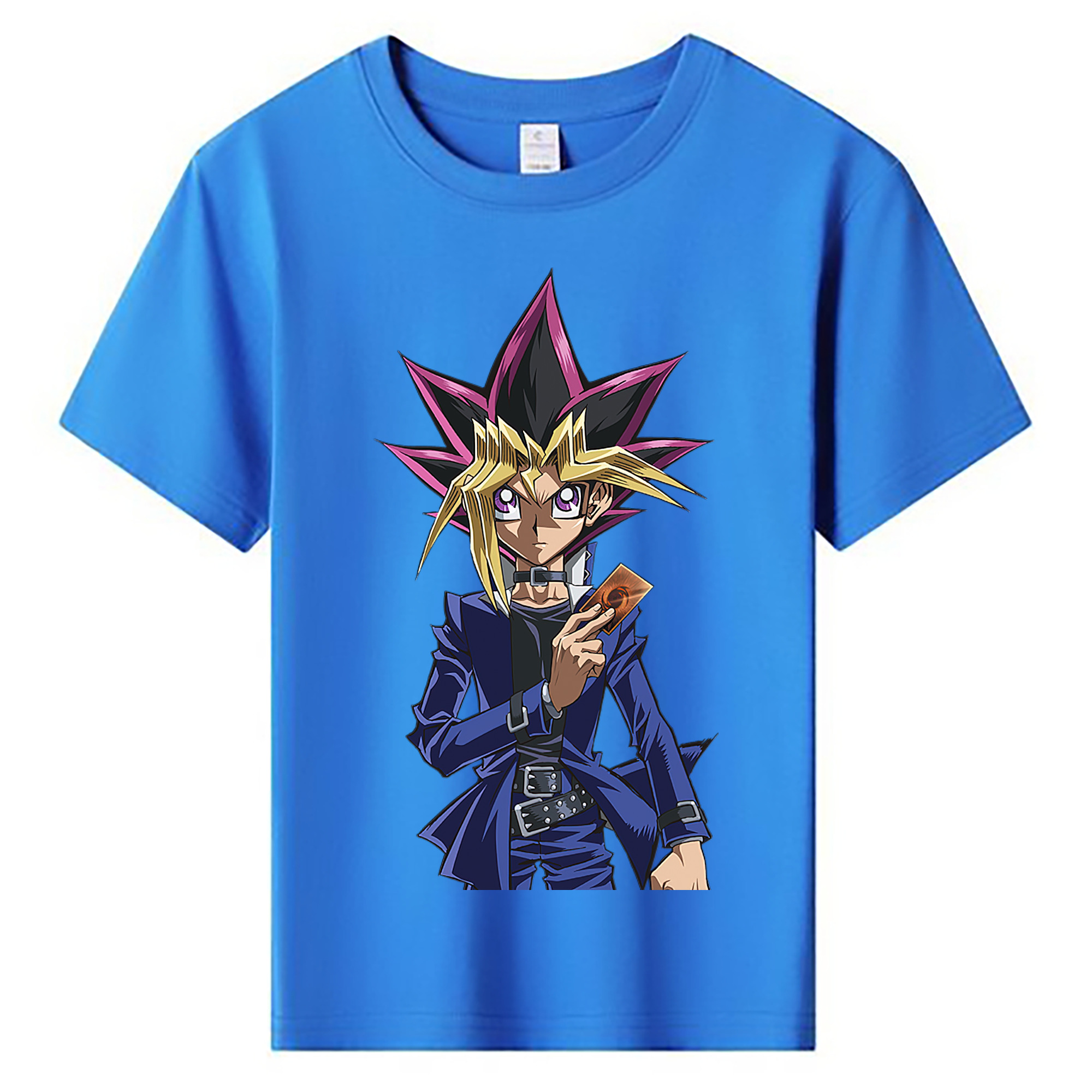 （画像用） 遊☆戯☆王 Yu-Gi-Oh! 綿100％キッズTシャツ（フロントプリント）